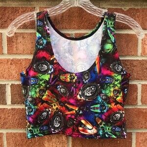 BlackMilk Crop Tank Top sz M